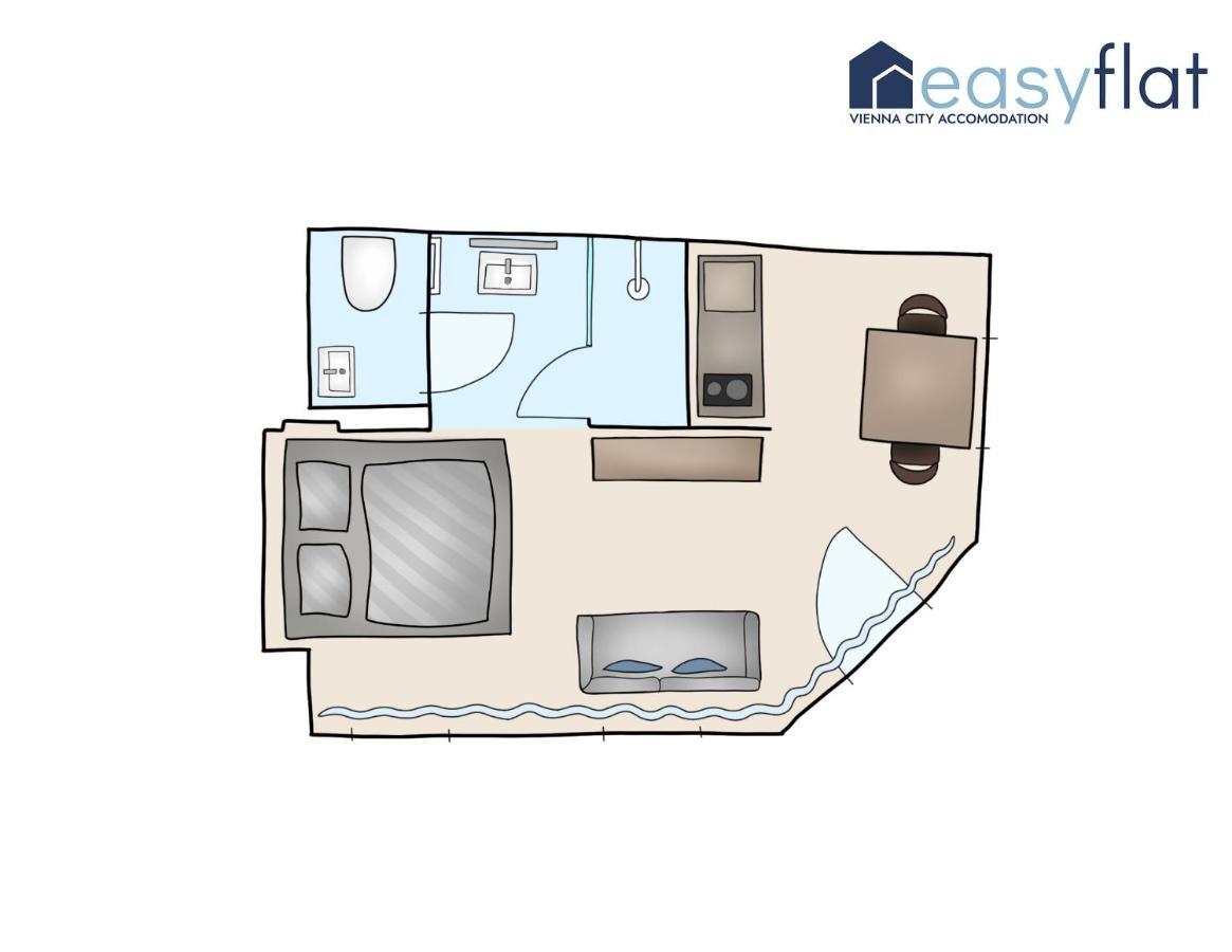 ウィーンEasy Flat Sankt Elisabethアパートメント エクステリア 写真